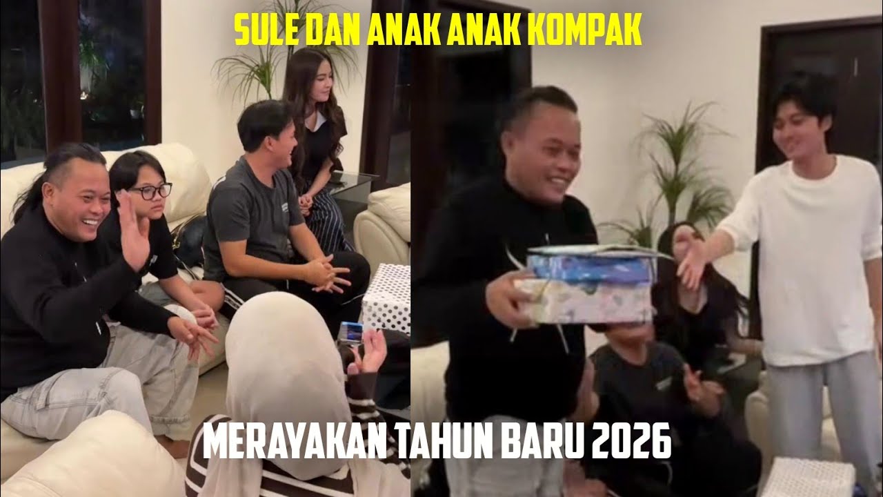 SULE DAN ANAK ANAK KOMPAK, MERAYAKAN TAHUN BARU 2026