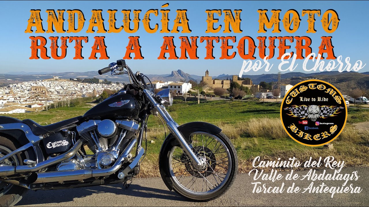 DESCUBRIR ANDALUCÍA EN MOTO: RUTA A ANTEQUERA POR EL CHORRO (MÁLAGA) *CAMINITO DEL REY Y EL TORCAL
