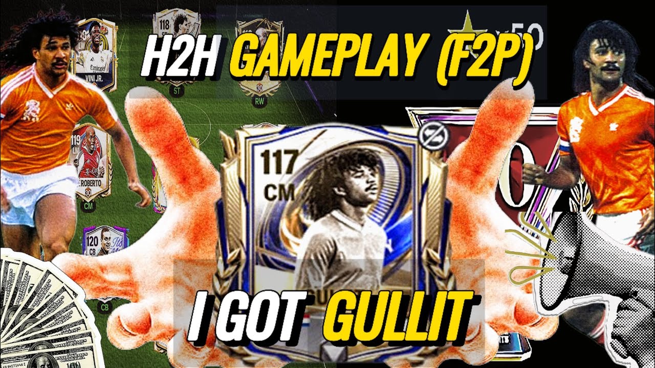 HEAD TO HEAD GAMEPLAY ( I GOT GULLIT) #1