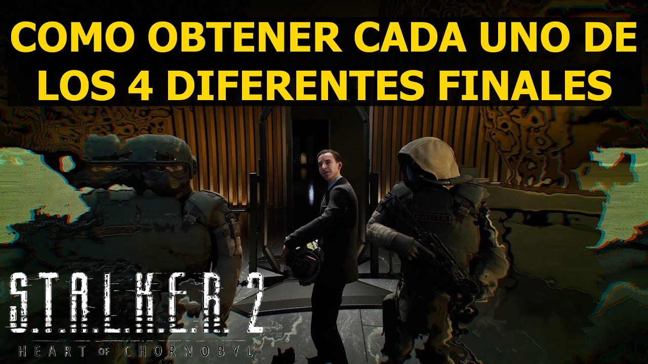 STALKER 2 Como obtener los diferentes finales que existen (4 finales diferentes)