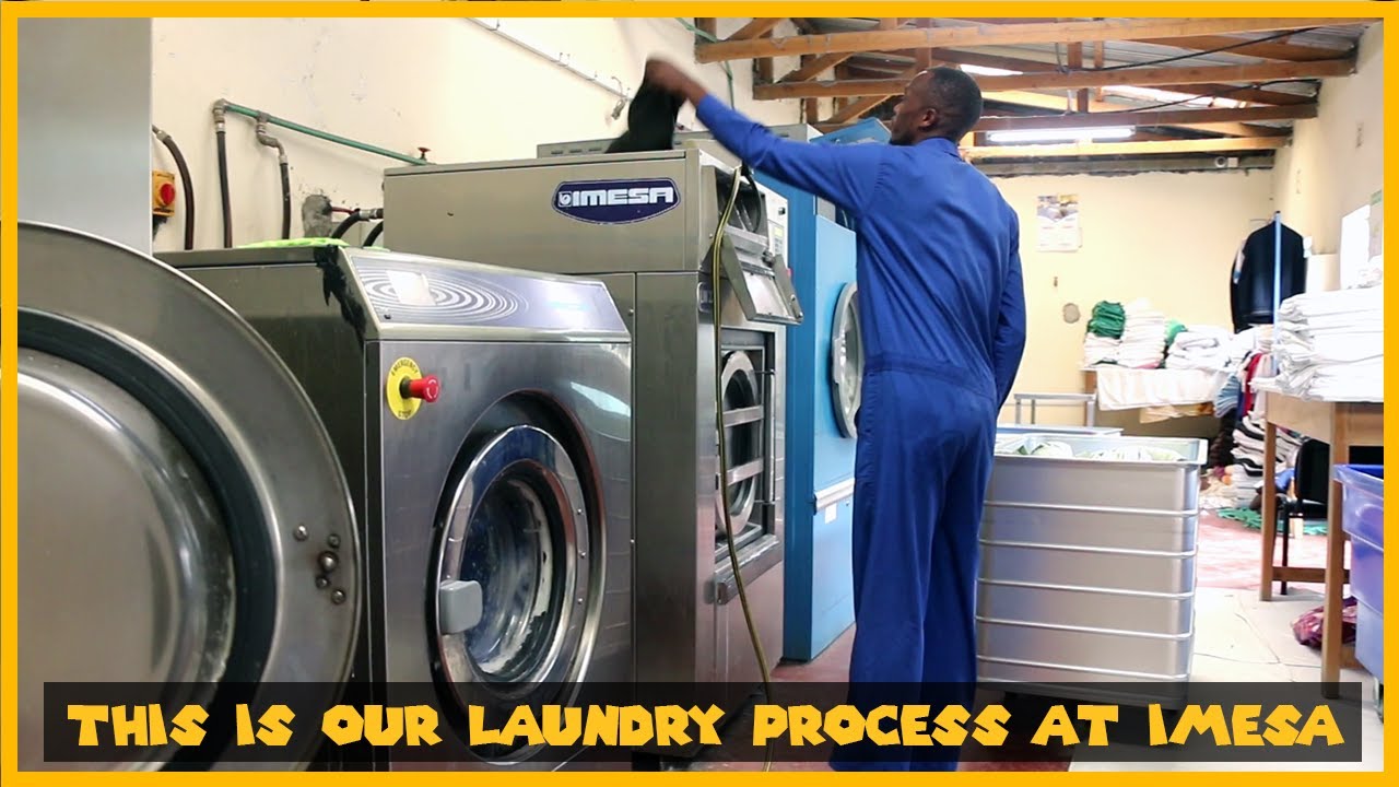 The Laundry Process at IMESA Laundry & Dry-cleaning