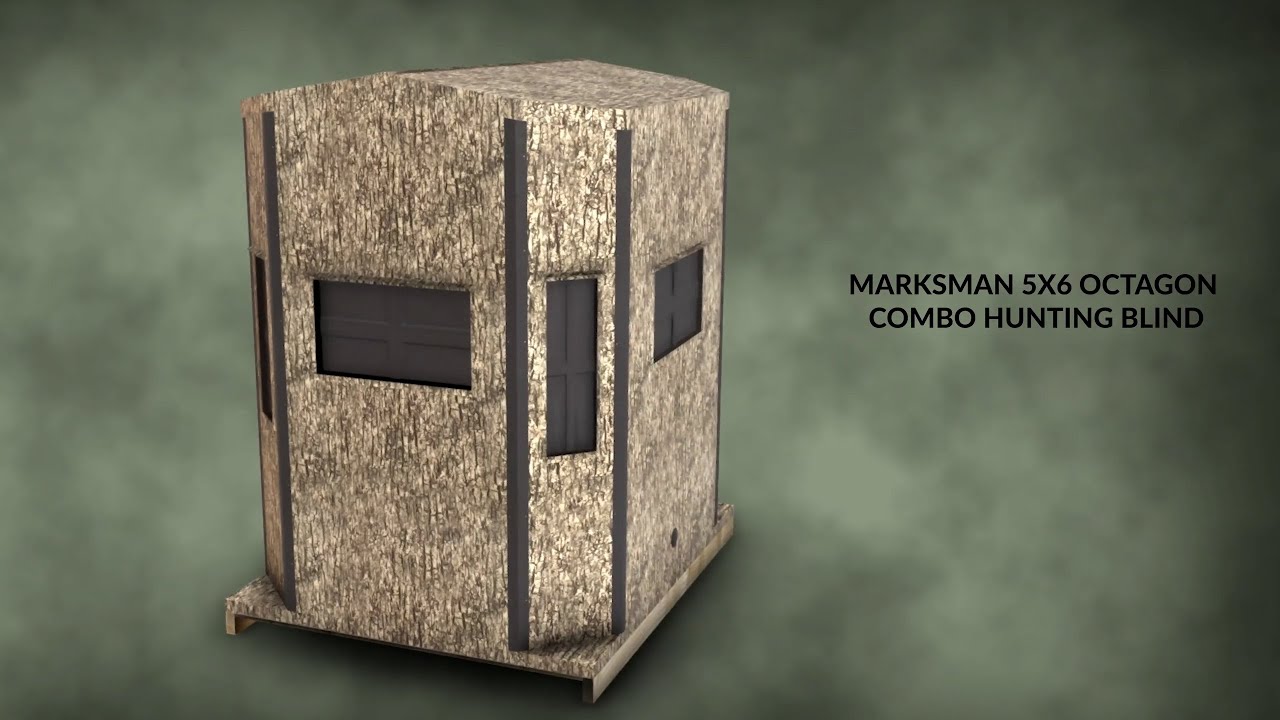Marksman 5x6 Octagon Blind | Shadow Hunter Blinds