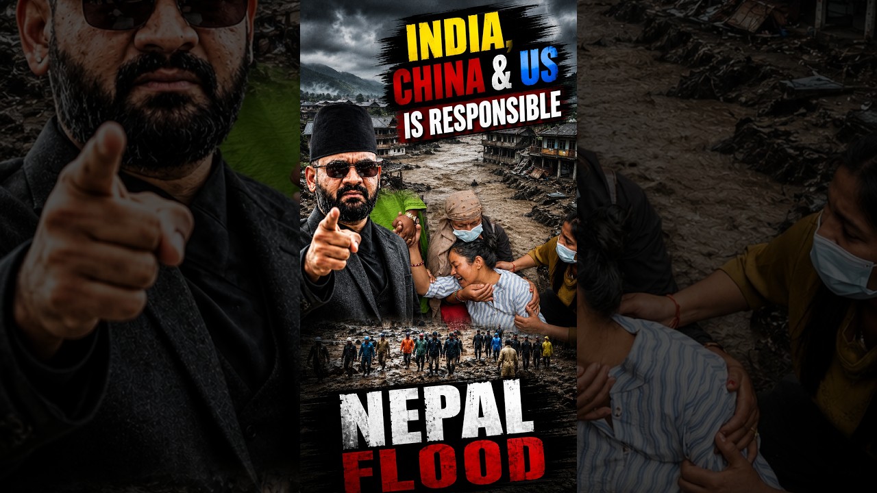 Nepal Demands Climate Compensation From India, China & US | Nepal Flood #shorts