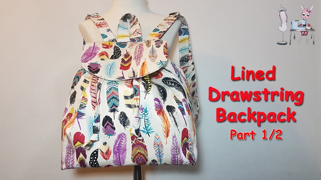 DIY BACKPACK Part 1/2 | DIY BAG | BAG SEWING TUTORIAL | Coudre un sac