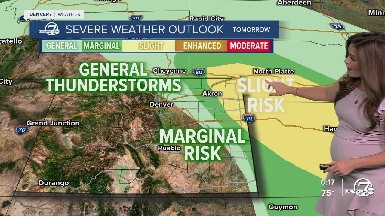 Sizzling, sunny Friday in Denver metro; stormy weekend ahead