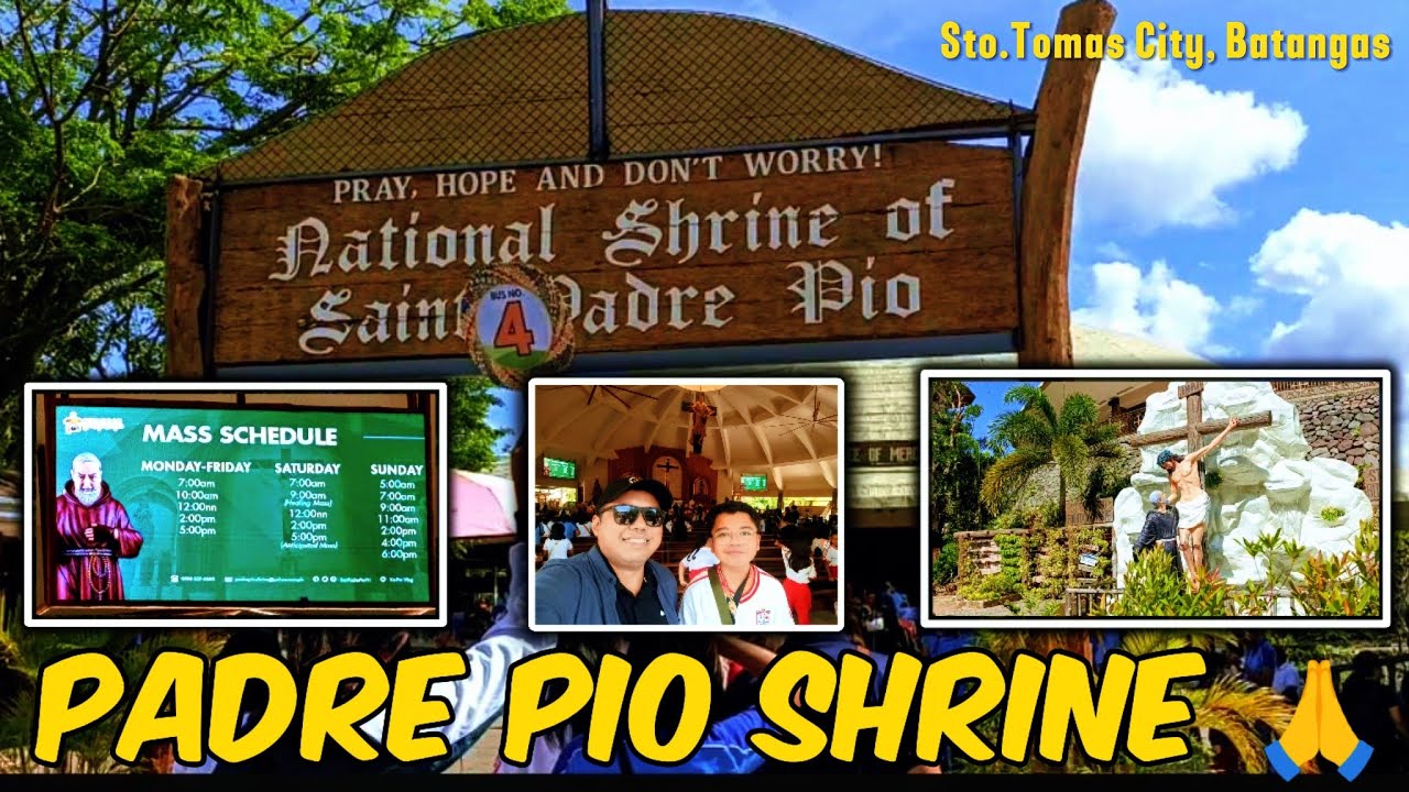 Padre Pio National Shrine in Batangas | November 2024 Mass Schedule & more | Liam's Field Trip