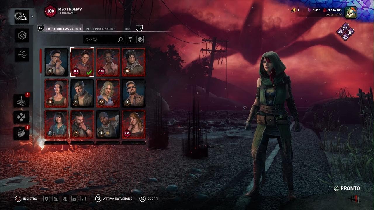 Dead by Daylight con il 50%del team vs infermiera