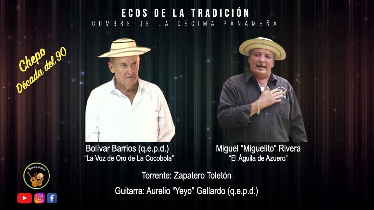 Bolívar Barrios y Miguelito Rivera - Zapatero Toletón - No. 65
