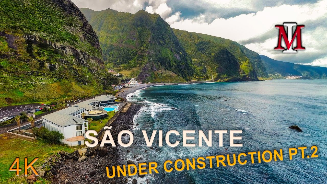 Massive Changes in São Vicente Madeira – Seafront Renovation 4K 👷🏻🚧 Pt.2