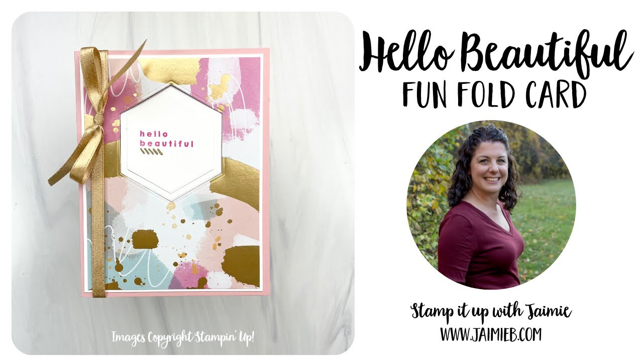 Stampin' Up! Hello Beautiful Fun Fold Video Tutorial