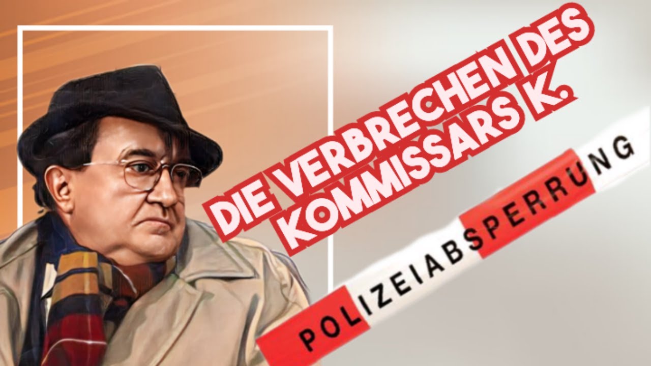 DIE VERBRECHEN DES KOMMISSARS K.  #krimihörspiel  #retro  1977/1979 Michael Ande , Hans Korte ua