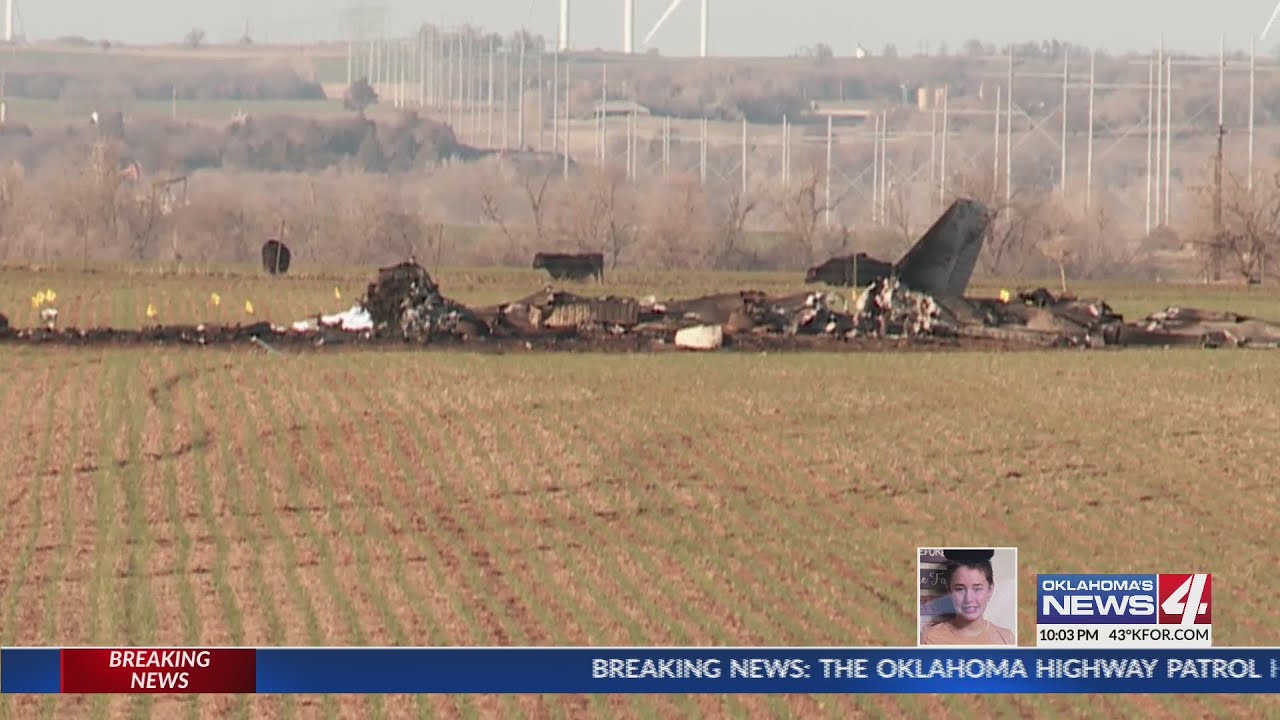 Plane crash in Kingfisher County