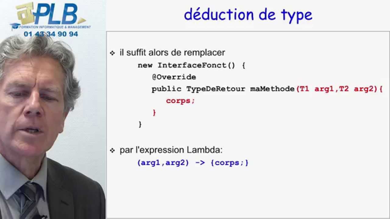 Formation aux expressions lambdas de Java 8