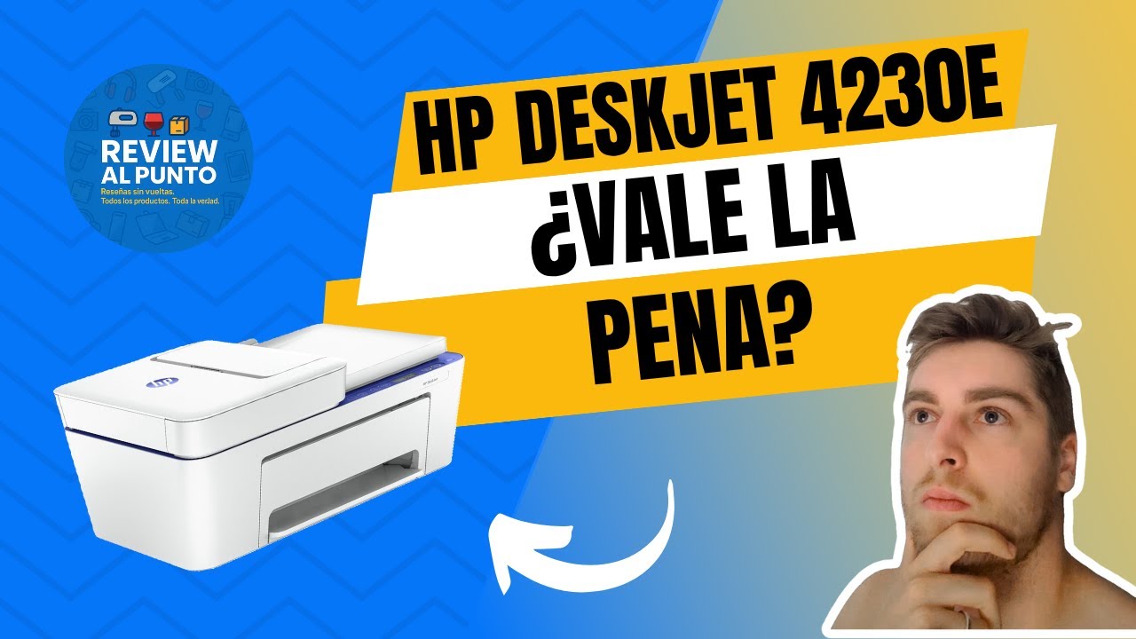 HP DeskJet 4230e | ¿Merece la pena esta impresora para casa? Review y configuración