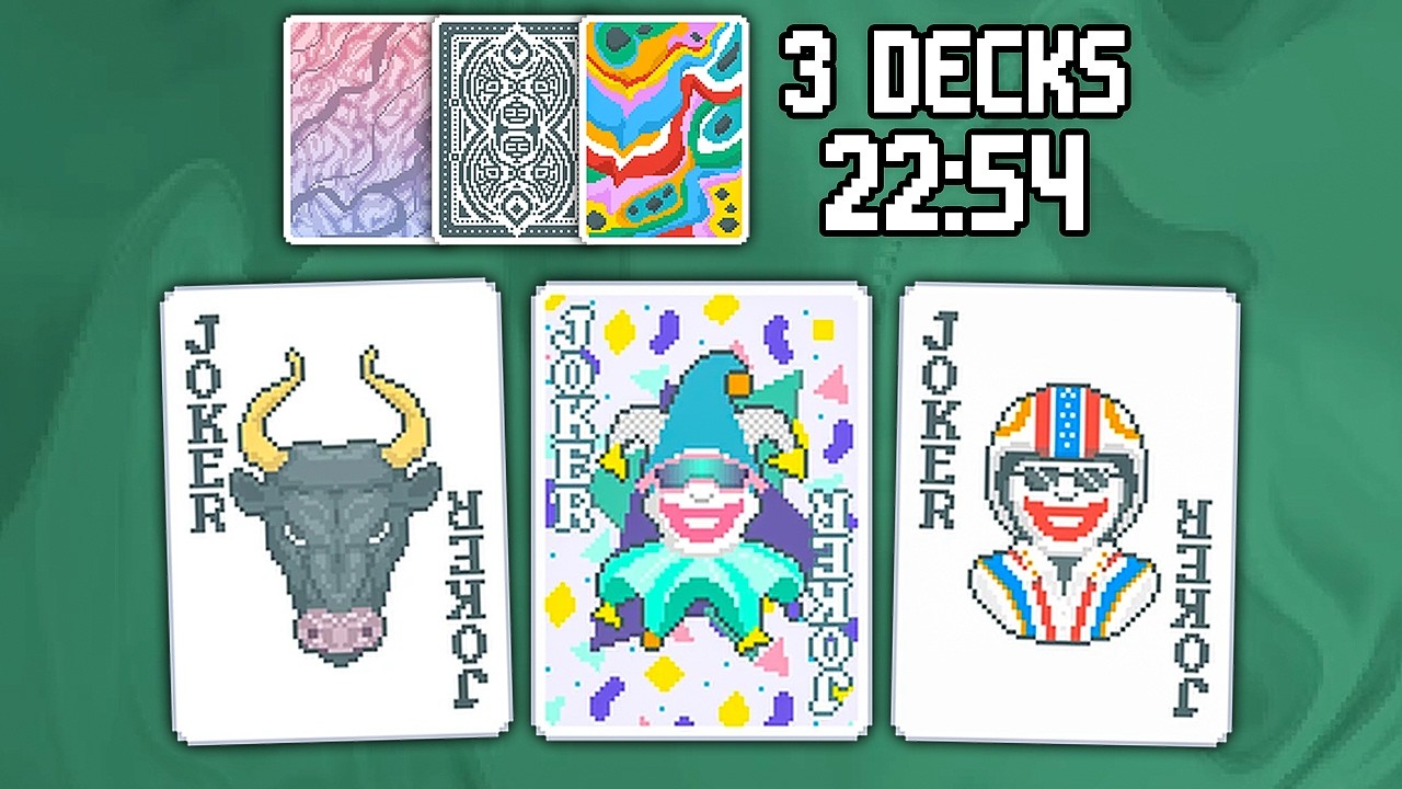3 Decks Gold Stake 22:54 (Black Deck FWR) (Plasma, Black, Painted)