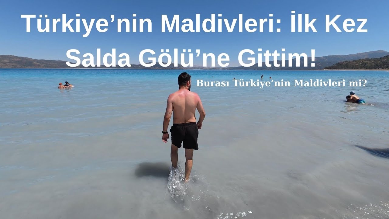 Türkiye’nin Maldivleri: İlk Kez Salda Gölü’ne Gittim! Gezi VLOG DJIOSMOACTİON5PRO