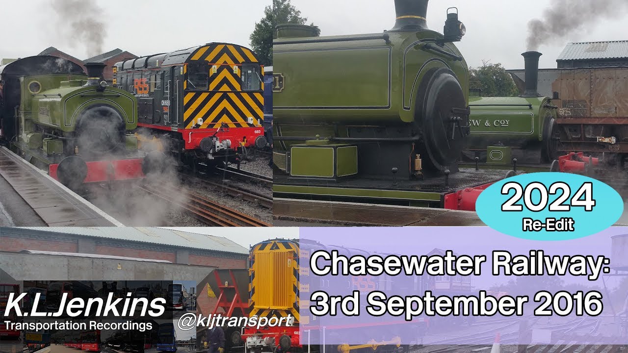 Chasewater Railway: 3rd of September 2016 (2024 Re-Edit)