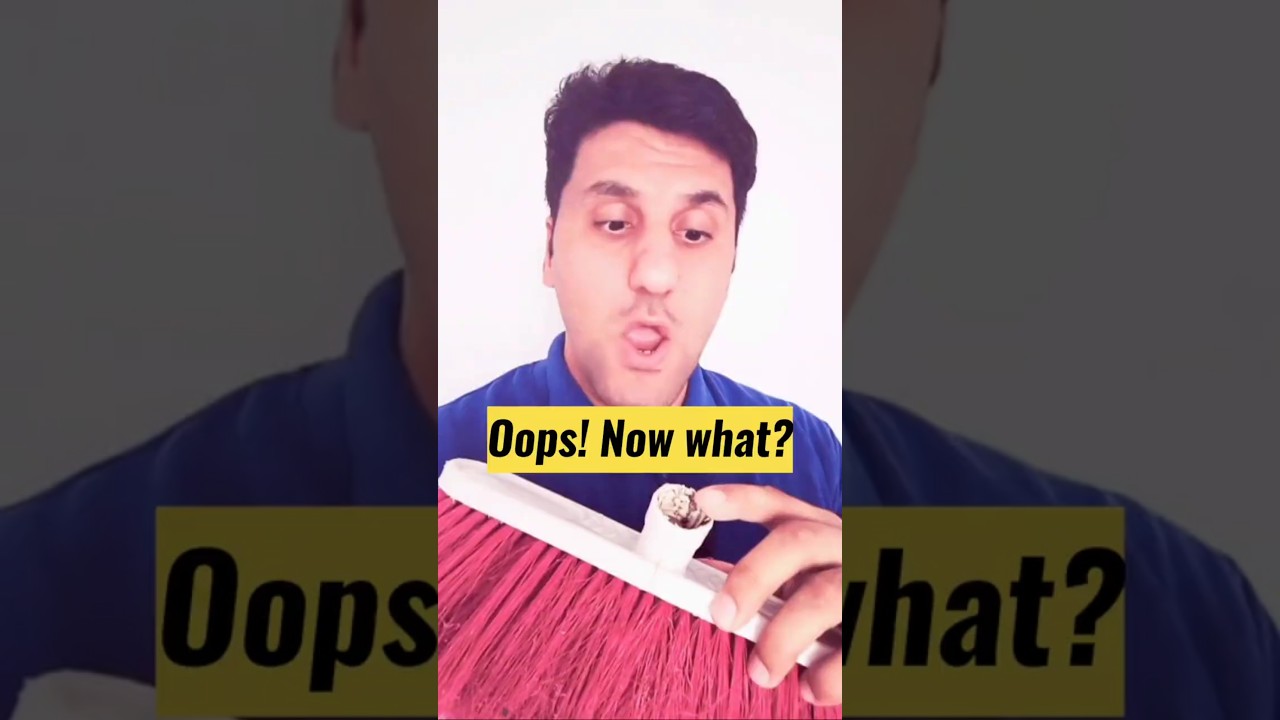 Don’t Throw Away Your Broom!🤔 