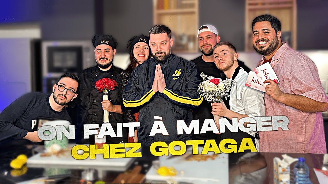 ON FAIT À MANGER CHEZ @GOTAGA   ! #XAVIE45