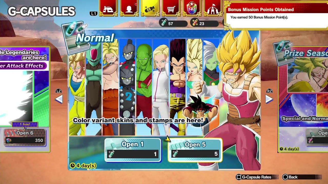 Dragon Ball Gekishin Squadra Livestream