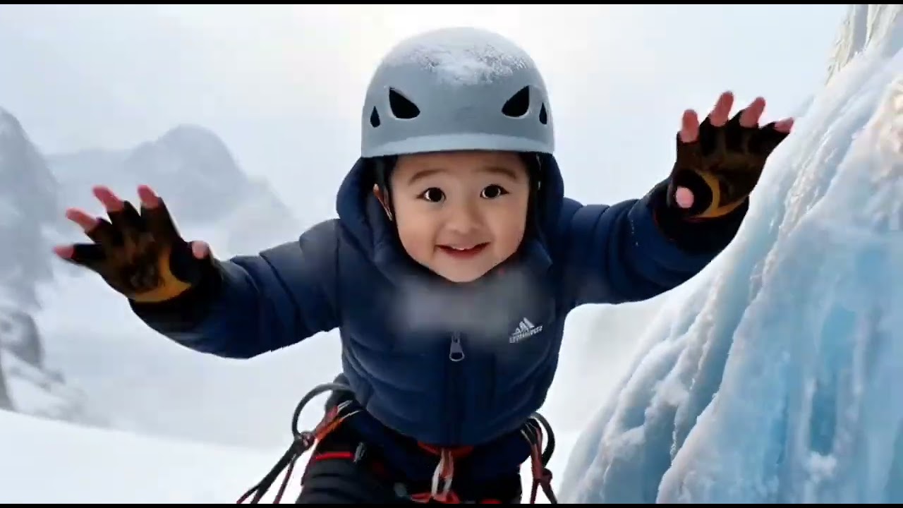 Ледяные горы, белка и мой супергерой!!!