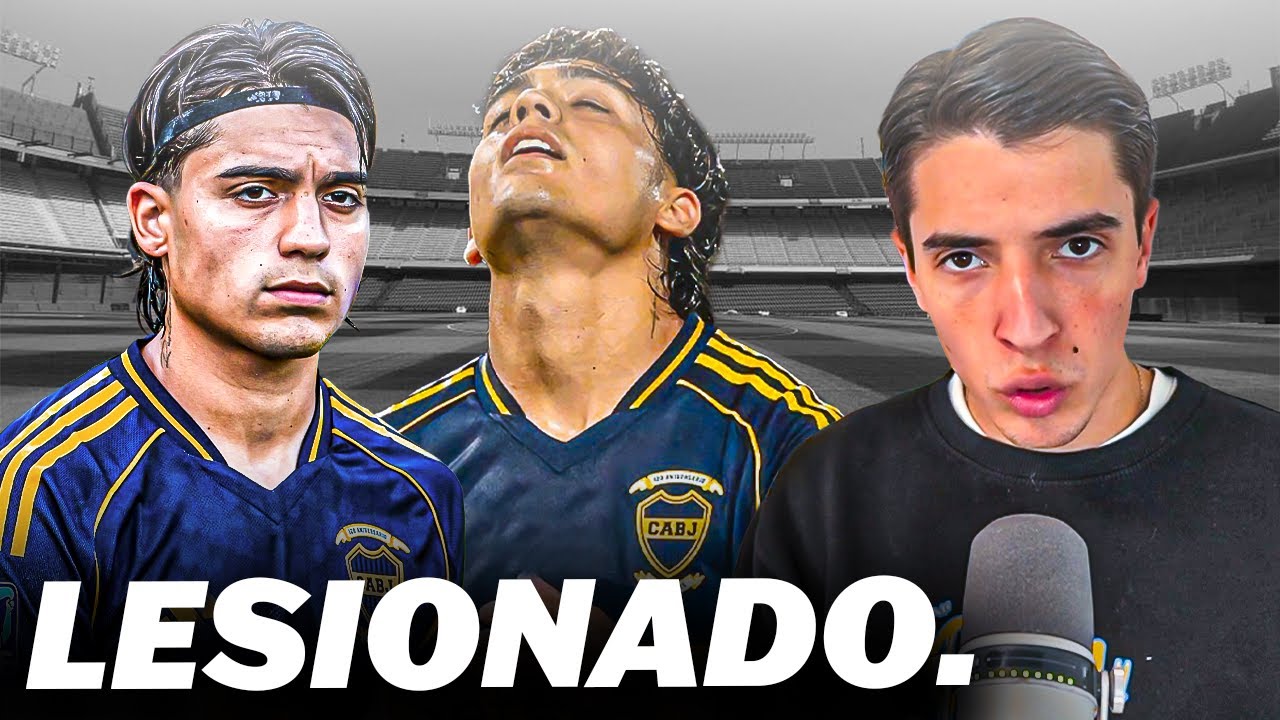 Ahora: Se Lesiono Exequiel Chango Zeballos en Boca Juniors.