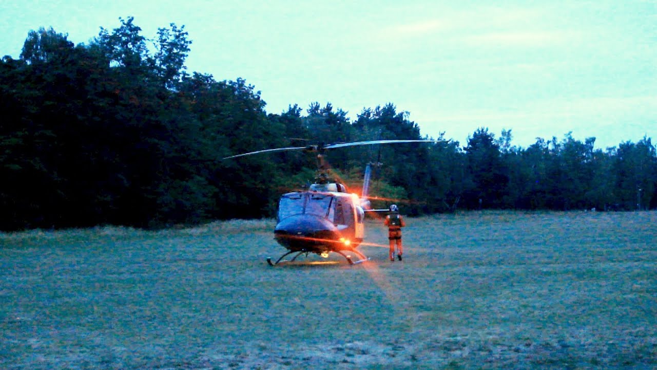 Bell UH-1D SAR am Bergwitzsee
