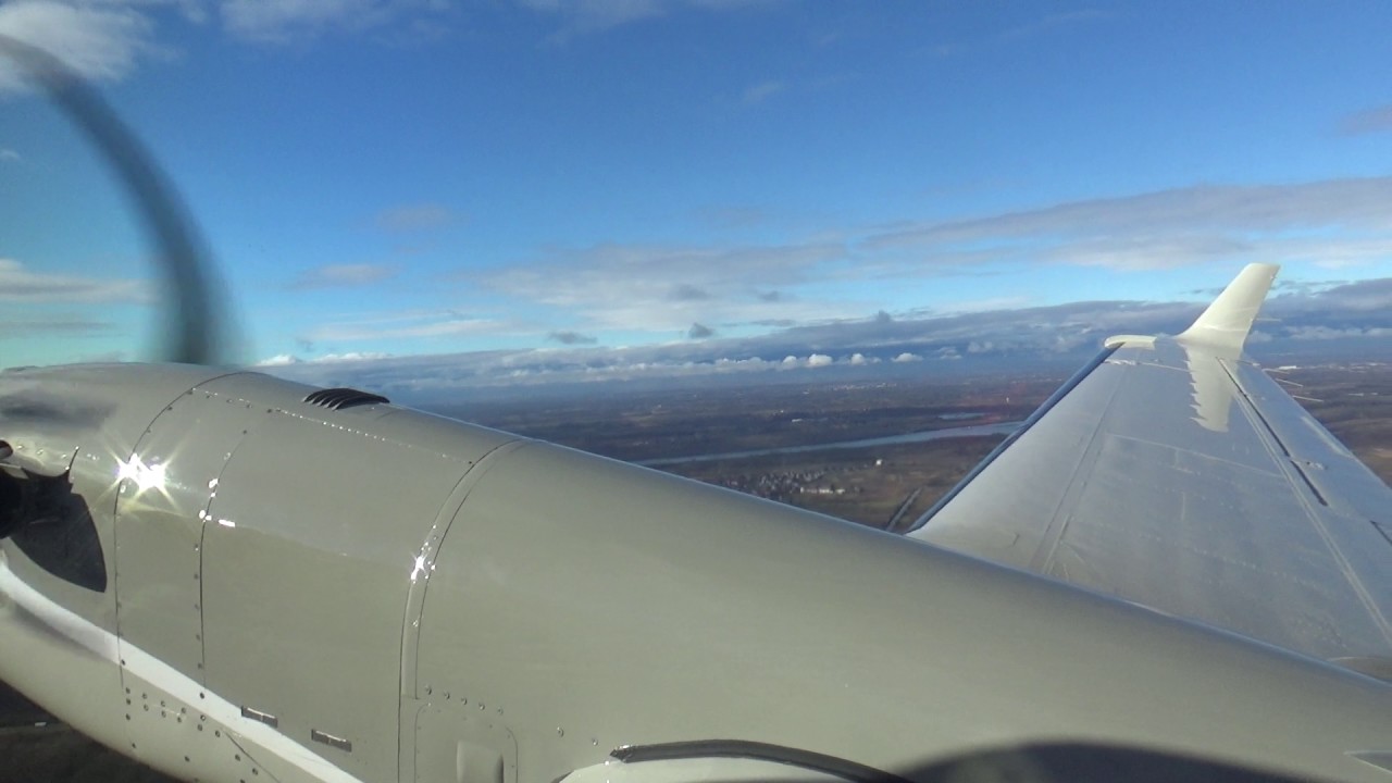 King Air 350i cabin tour in-flight