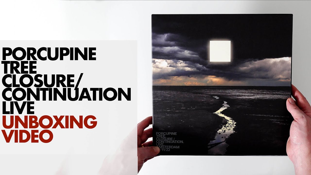 Porcupine Tree / Closure/Continuation.Live. All formats unboxing video