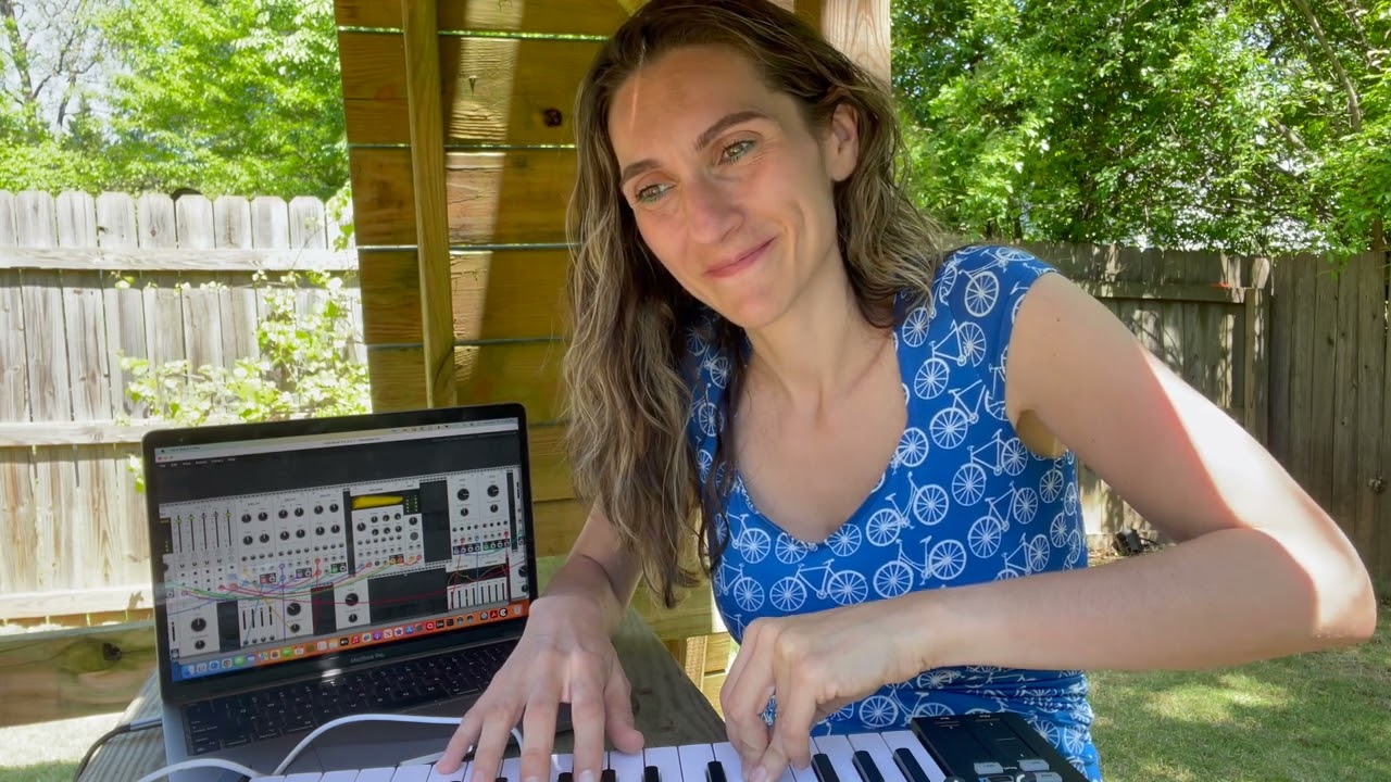 Modular Synth Improv with/for Birds