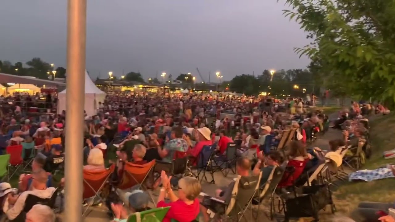 Crowd @ FreshGrass Festival, Bentonville AR, May 2022