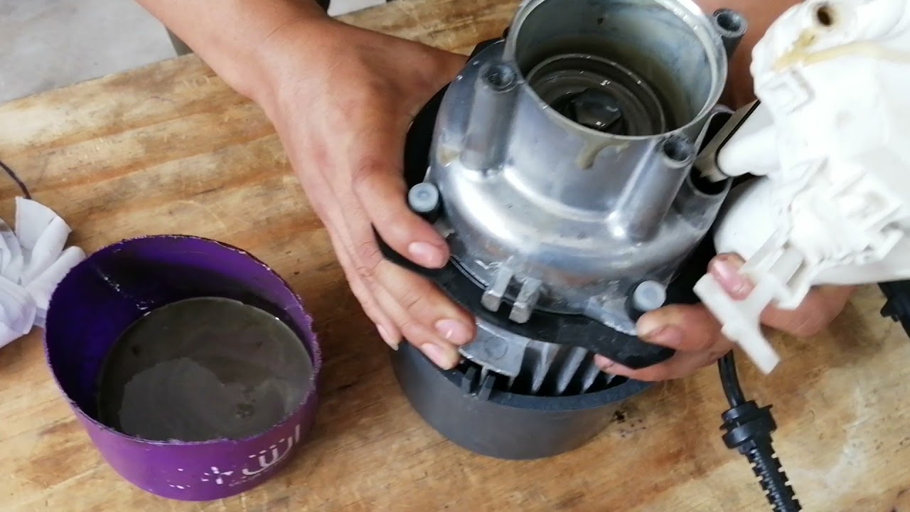 Como cambiar el aceite de una karcher K4