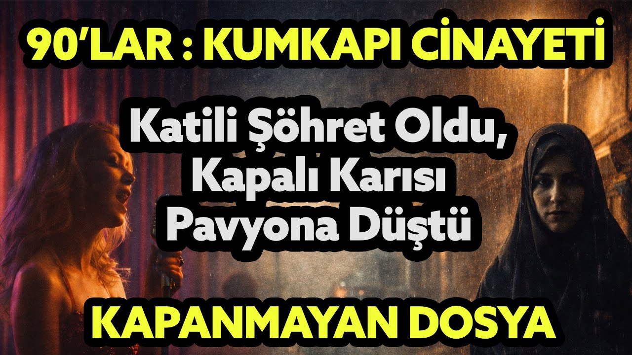 90'ların Korkunç Olayı KUMKAPI CİNAYETİ | Katil Şöhret Oldu, Maktülün Karısı Pavyona Düştü...