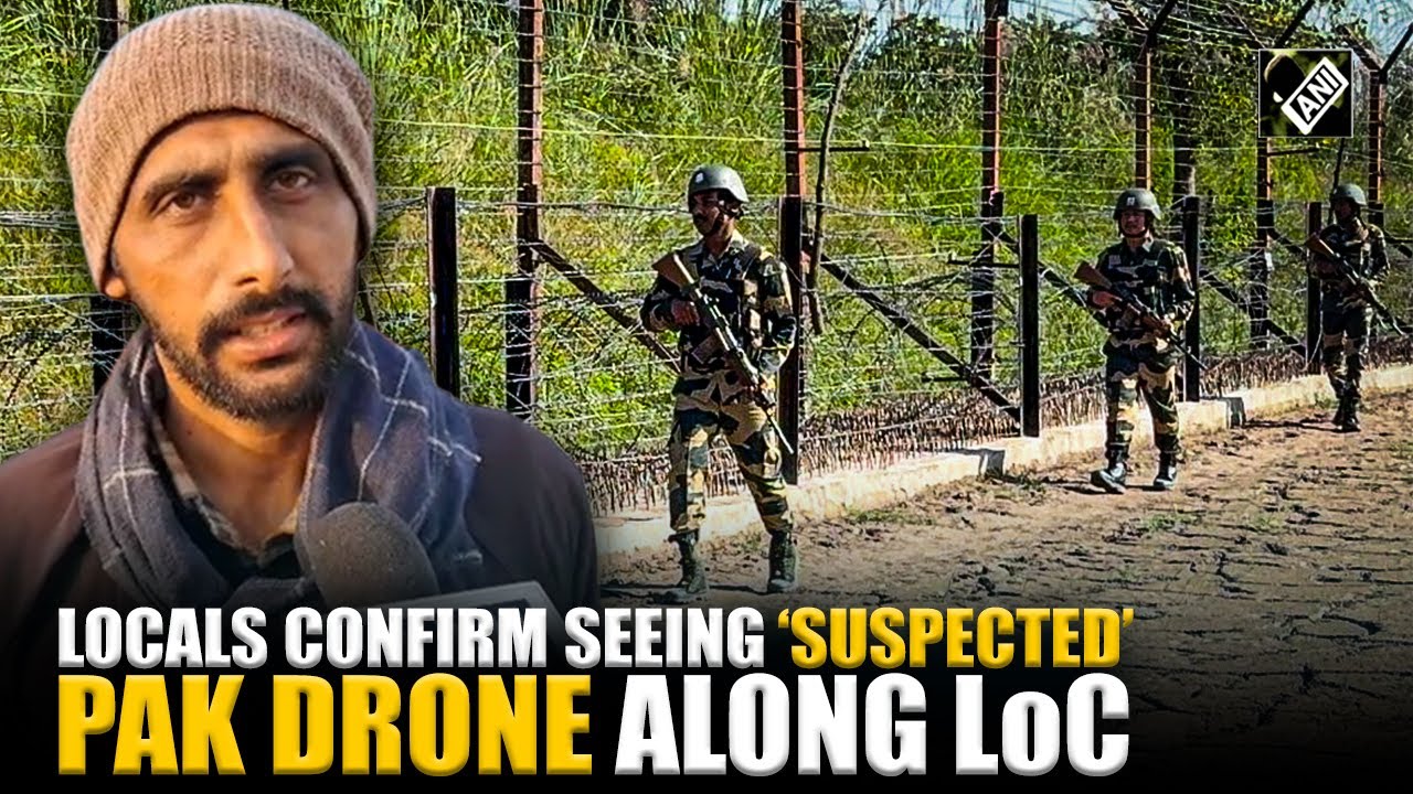 Locals confirm seeing &lsquo;suspected&rsquo; Pakistani drone along the Line of Control