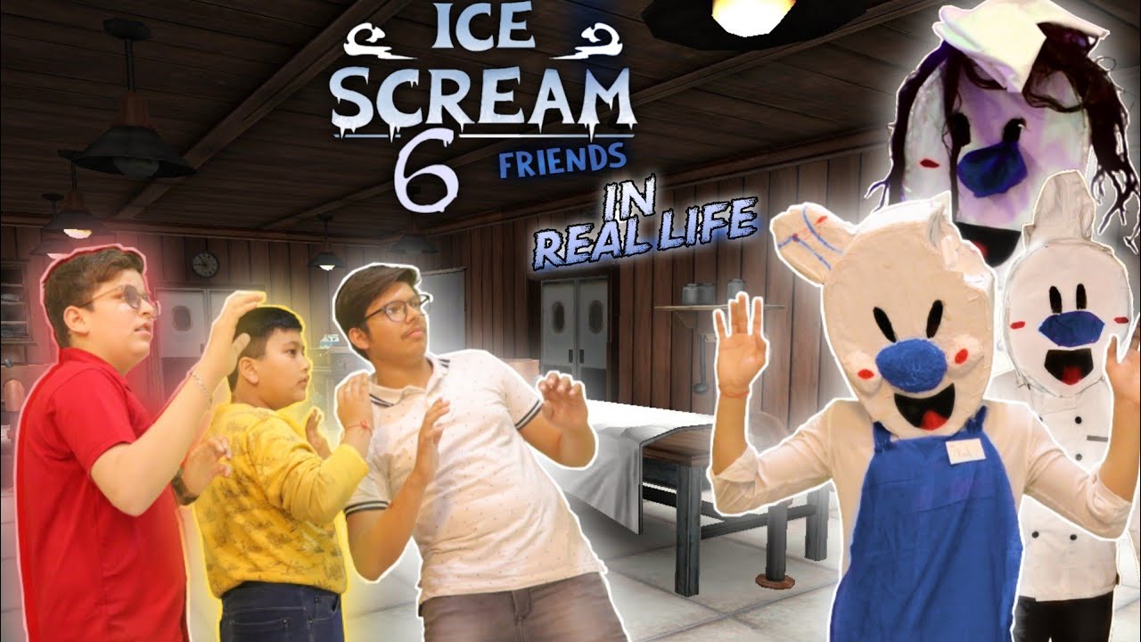 Ice Scream 6 Friends: Чарли в реальной жизни