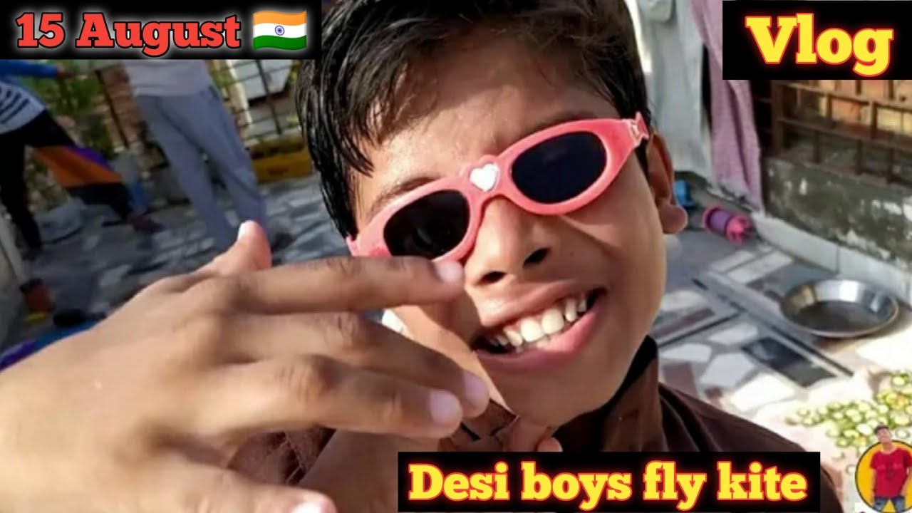 How Desi Boys flying Kite 🔥 On 15 August || Independence Day 🇮🇳|| VloggerAMAR