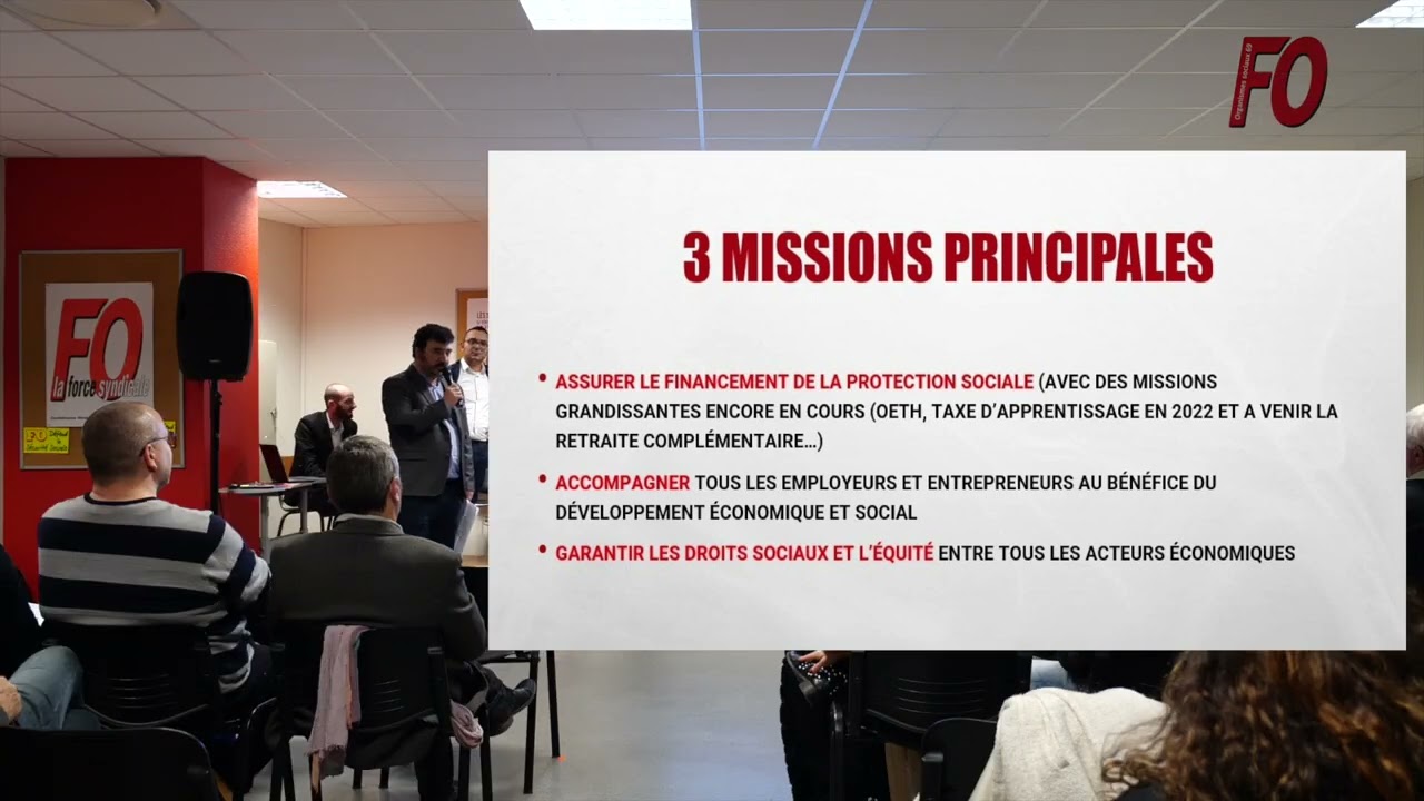 Conférence Sécurité Sociale - Force Ouvrière - Novembre 2022
