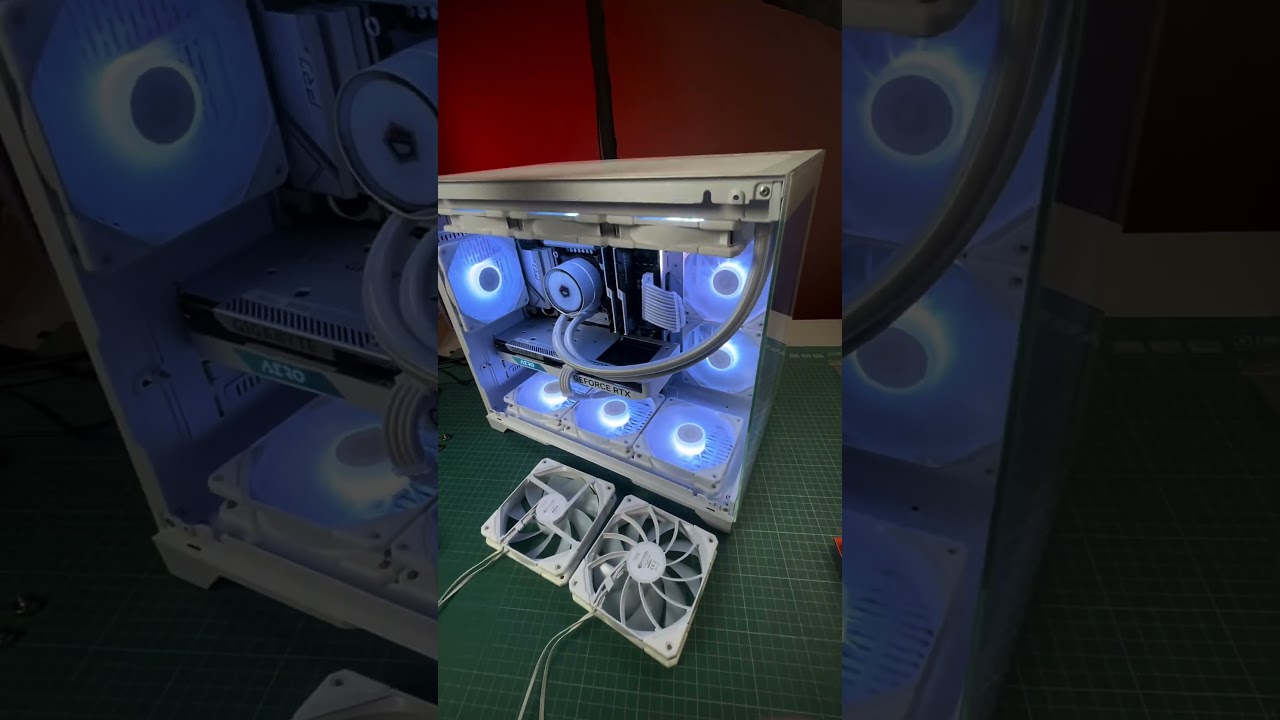 Реверсивные вентиляторы. Для чего они? Чем отличаются от обычных? #pc #pcbuild