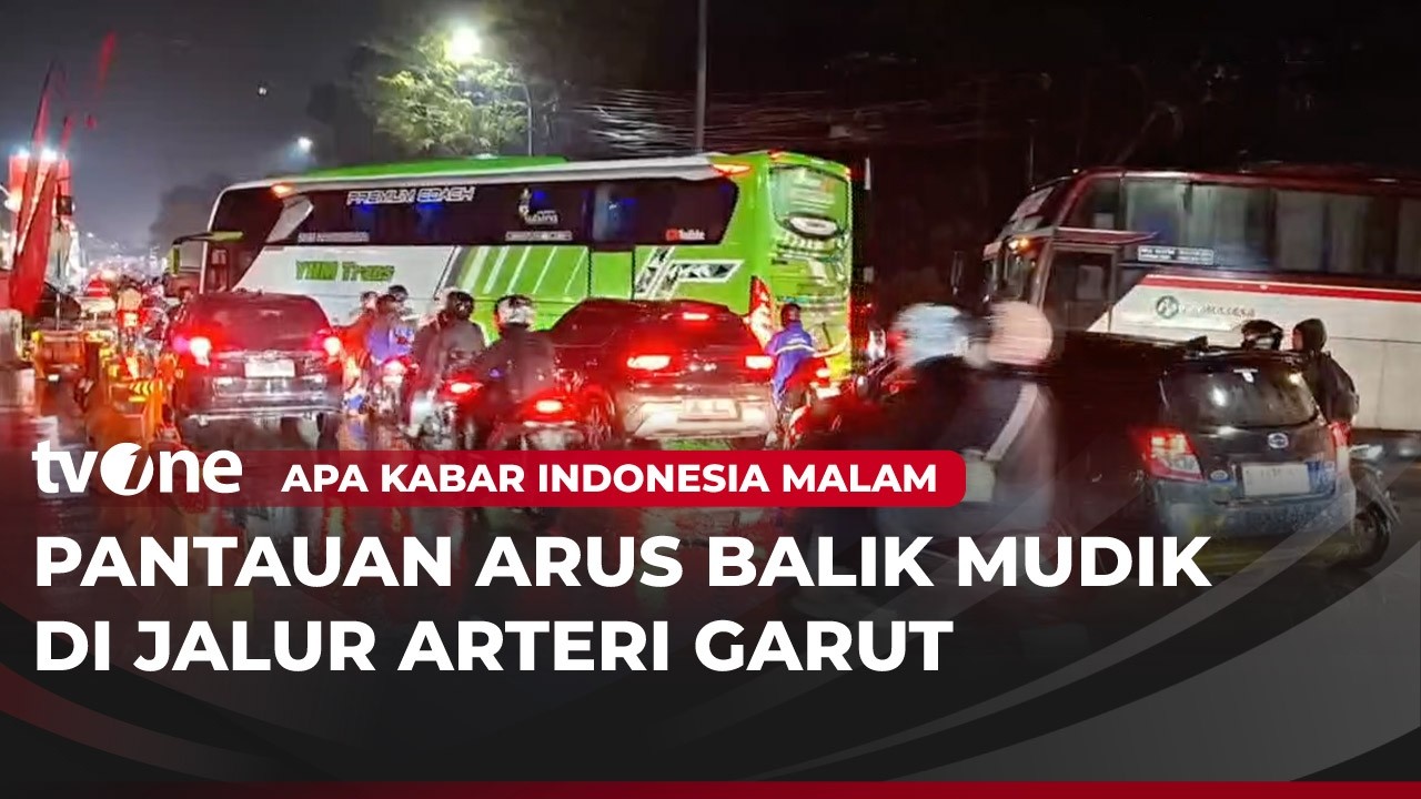 Pantauan Arus Balik Lebaran 2026, Jalur Arteri Garut Macet | AKIM tvOne