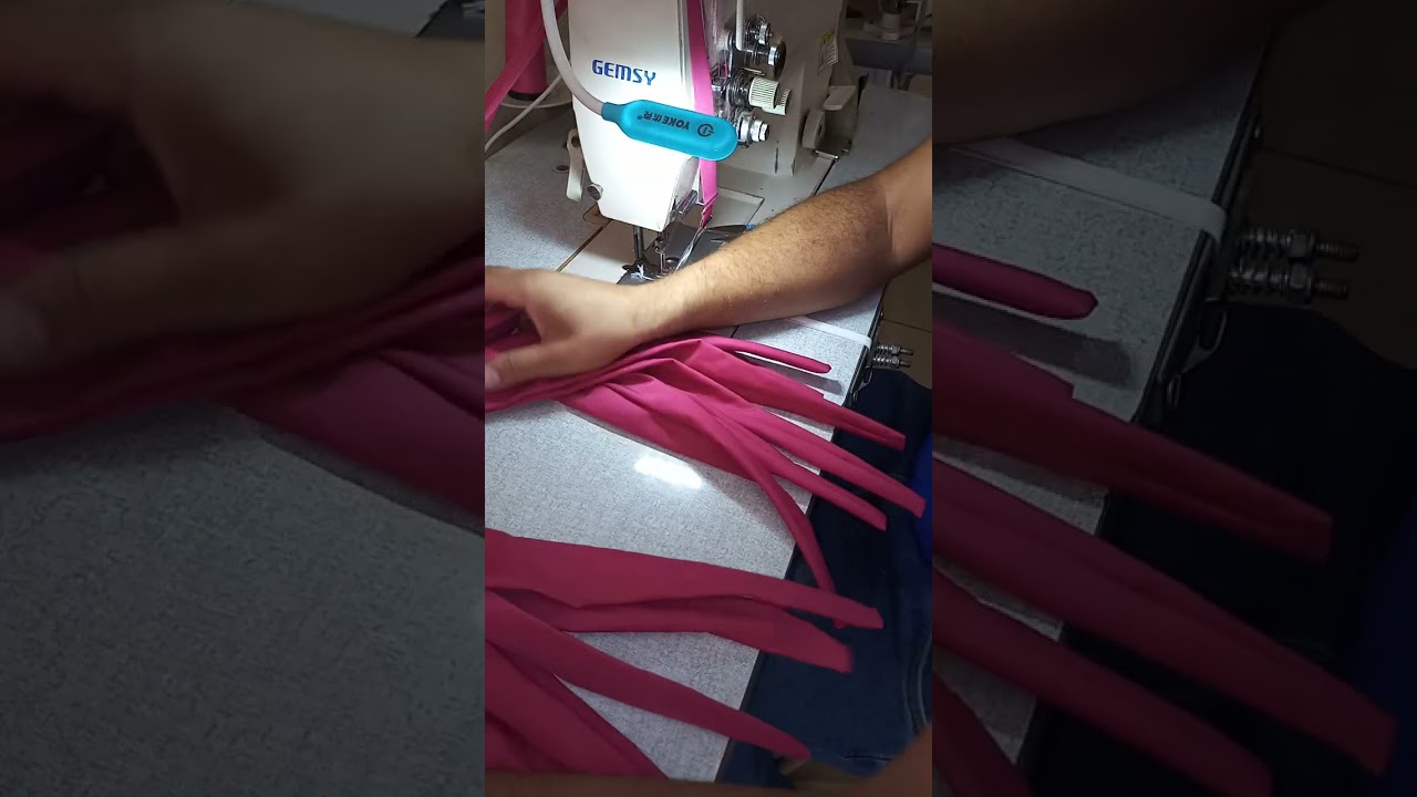 viés taquara como fazer ficar perfeito na pespontadeira de 2