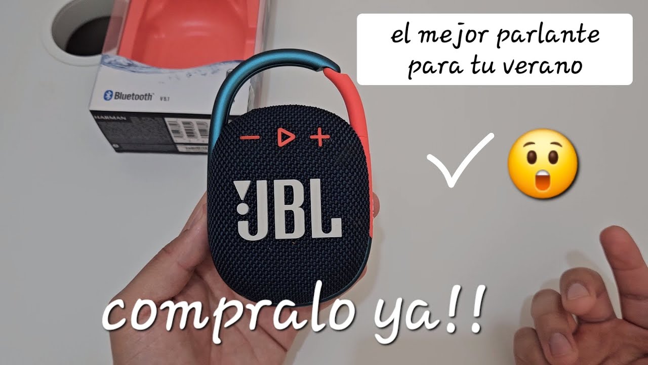 JBL clip4 // parlante bluetooth
