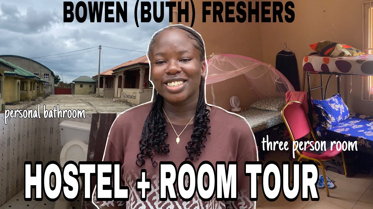 FRESHERS HOSTEL and ROOM TOUR in BOWEN (BUTH) UNIVERSITY as a Nigerian||Nursing+mbbs+mls