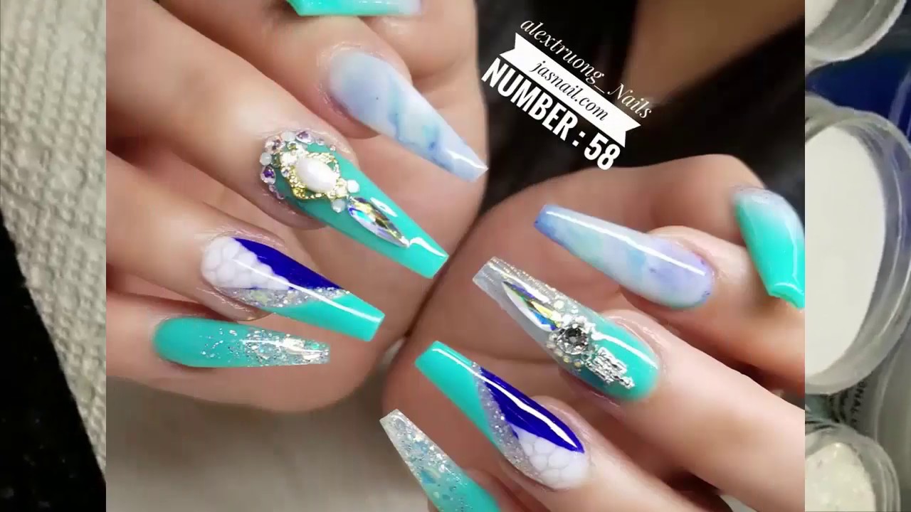 NEW NAIL ART 2019/NAIL TECHNICIAN-ALEX TRUONG/CUT AND OMBRE NAIL/512