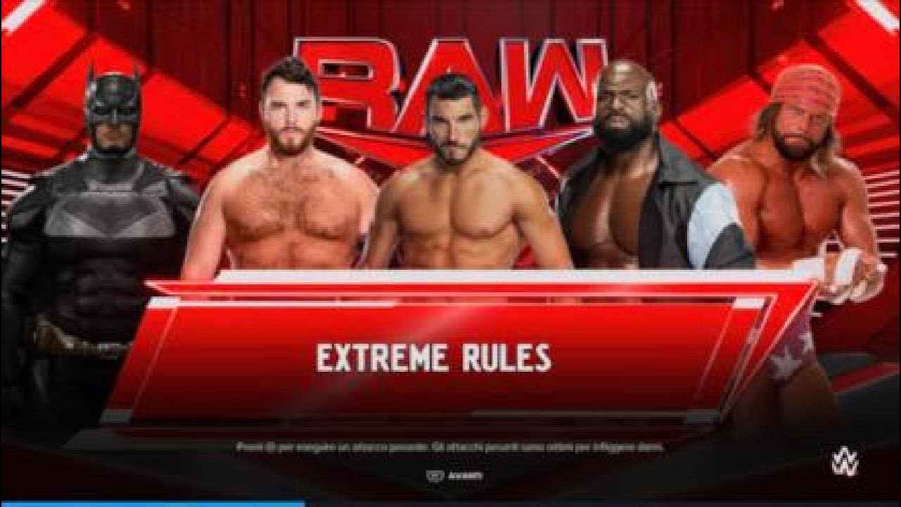 WWE2K24 Batman, Mark Coffey, Johnny Gargano, Apollo Crews, Randy Savage Group 2 Day 2