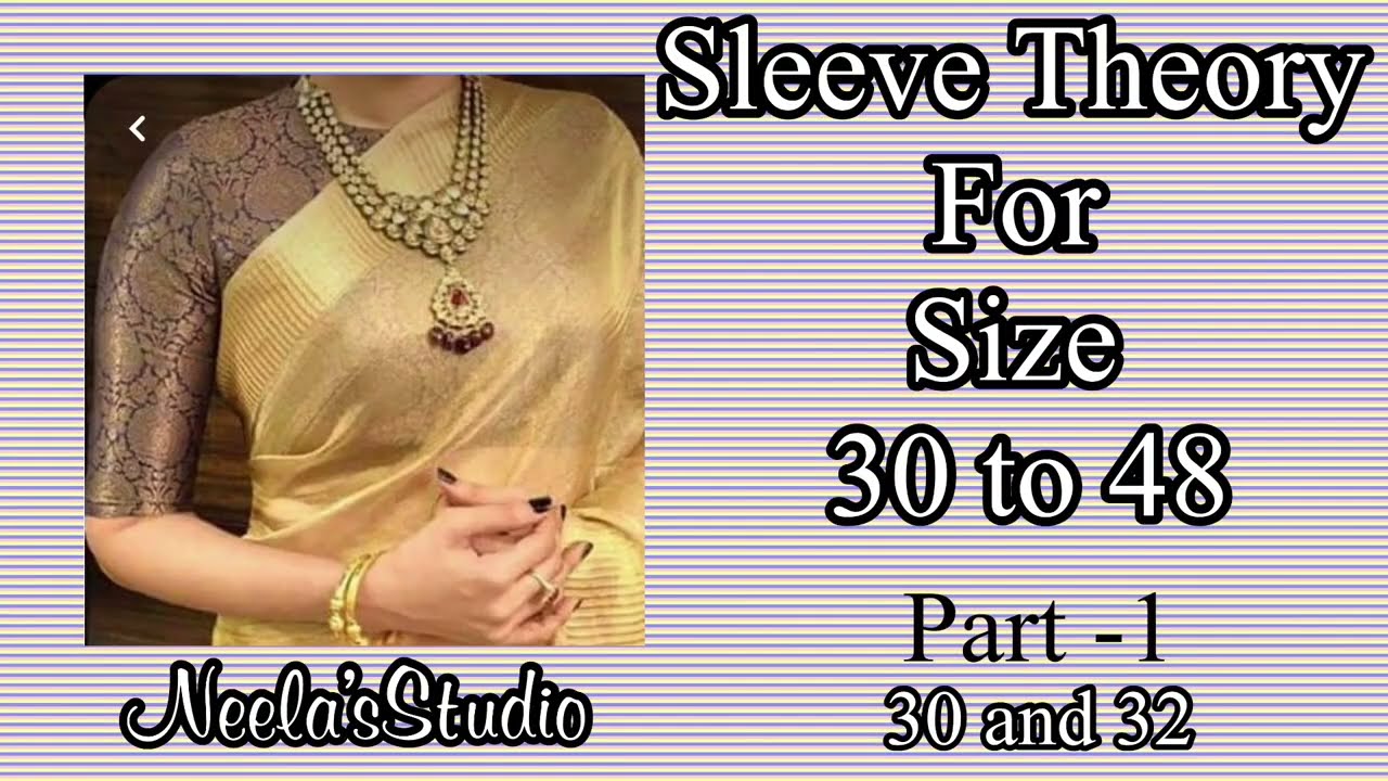 Sleeve Theory for a perfect blouse .#perfect sleeve #howtogetasleevewithoutwrinkles