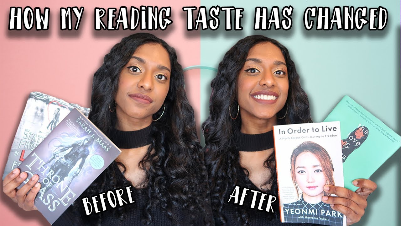 how my reading taste has changed!