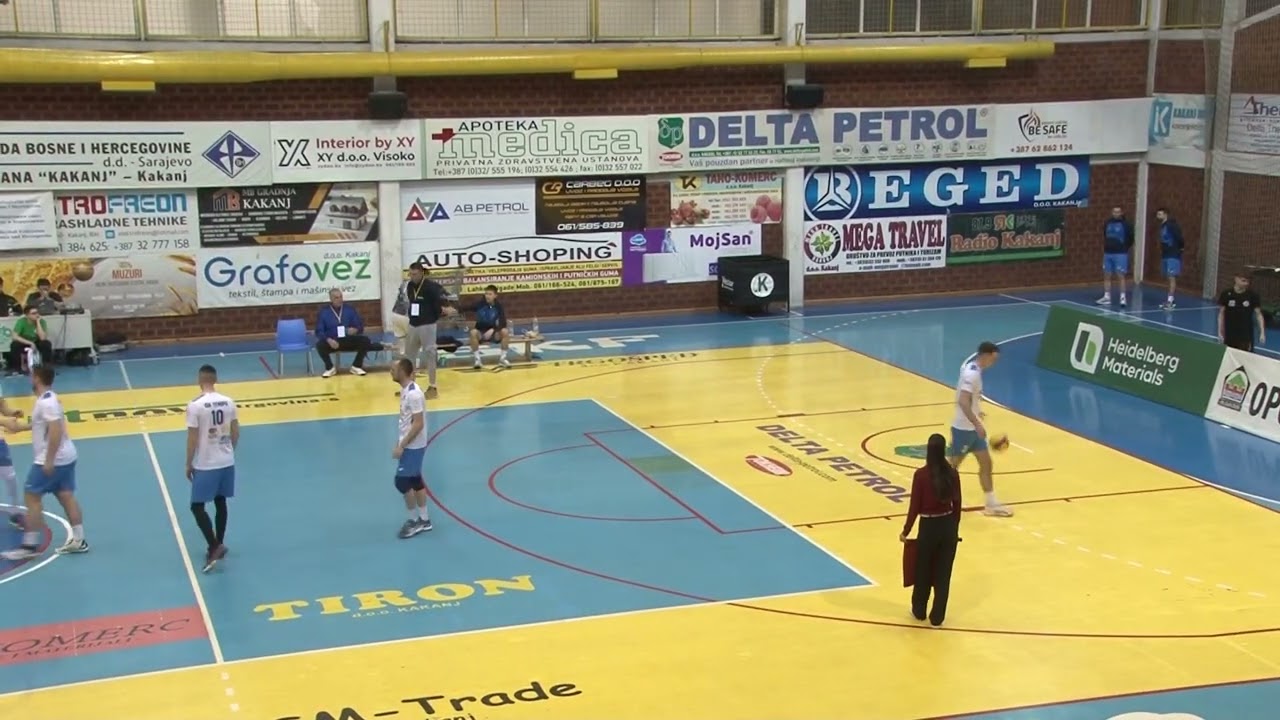 Polufinale KUP-a BiH za odbojkaše: OK Kakanj 78 - OK Tempo
