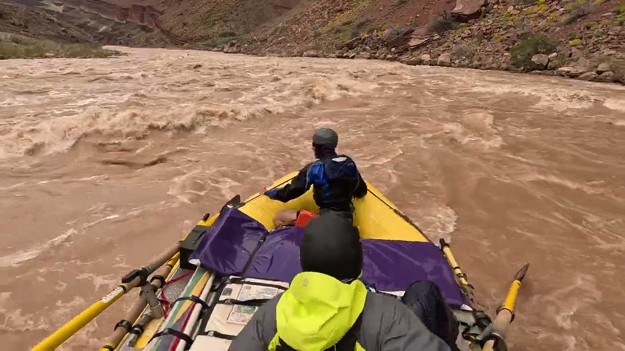 Hance Rapid Chaos and Glory. Grand Canyon. April 2023