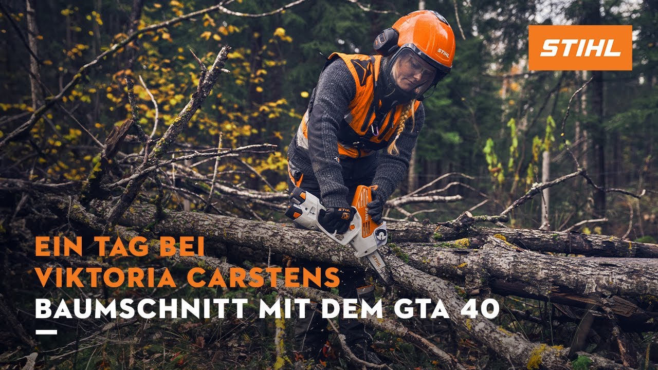 Ein Tag bei | Viktoria Carstens | Baumpflege mit dem GTA 40