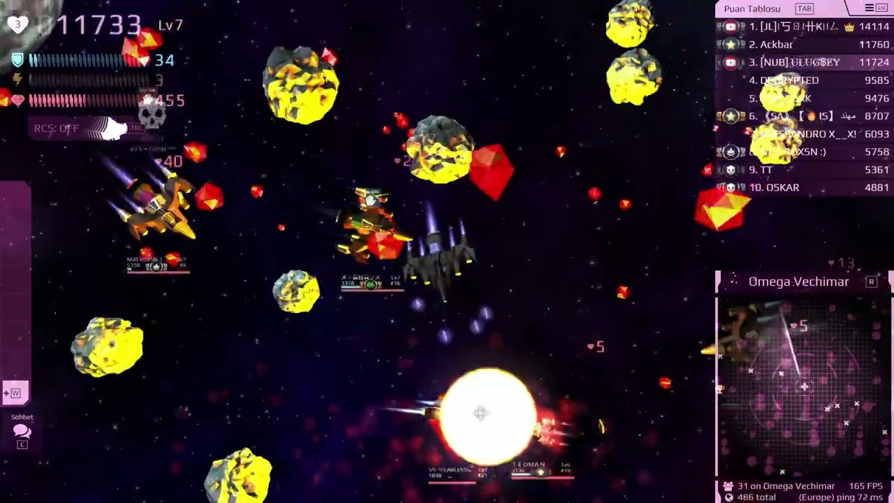 Tough Fight 40k Score 31 Kills, Survival Mode / Starblast.io#14